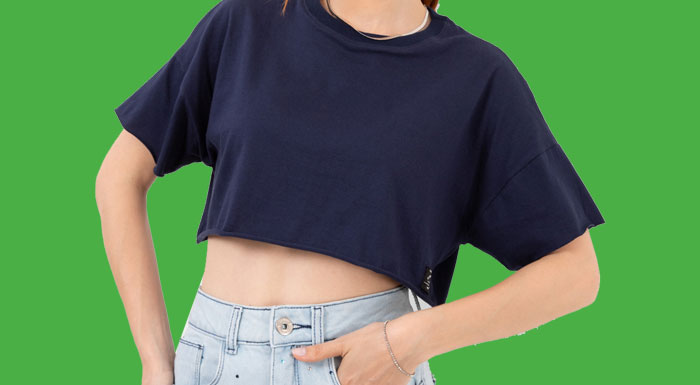 Camiseta Cropped LM Serigrafia